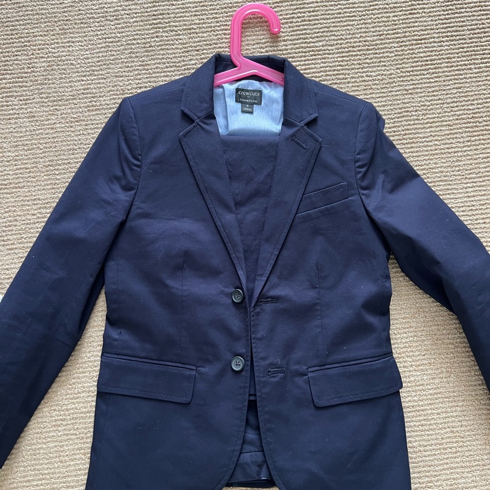 Crewcuts Boys Thompson Suit, navy blue, Easter, First Communion, blazer,…